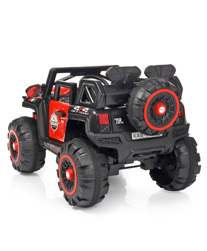 GetBest 4x4 2188 Big Battery Operated  Electric Kids Ride on  Car Jeep with 4 Motors, Music and Remote