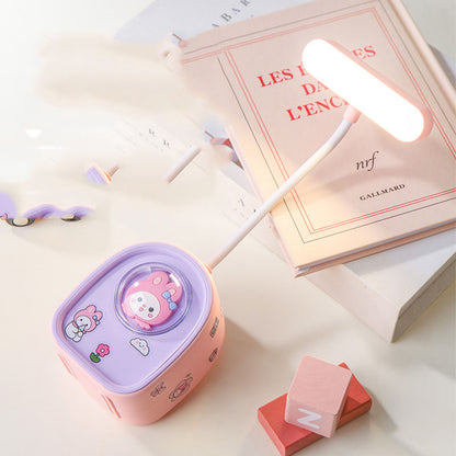 3 in 1 USB Chargeable Led Light Table Night Lamp for Kids Bedroom with Pencil Sharpener