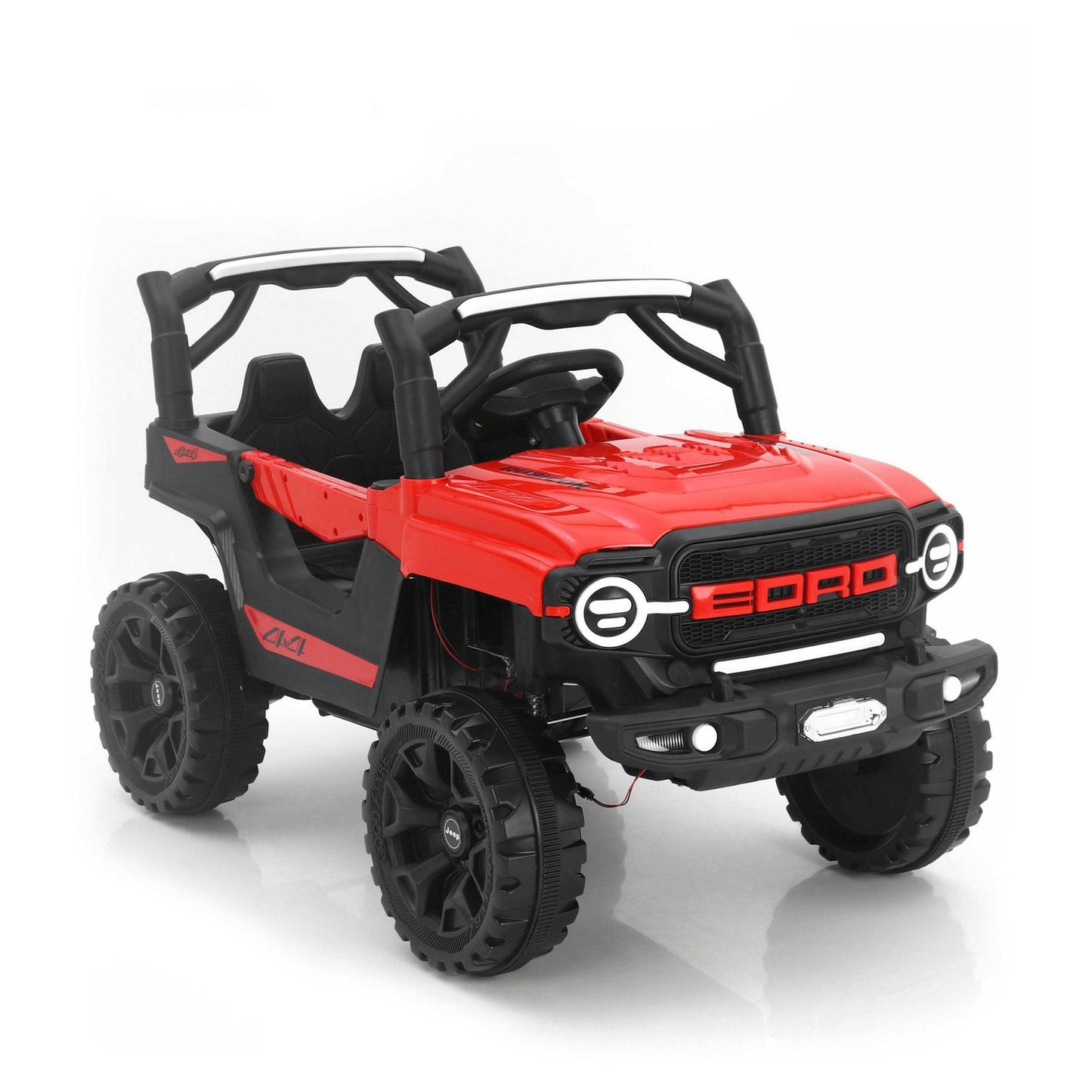 GetBest Eord Battery Operated Ride on Jeep for Kids with Music and Lights