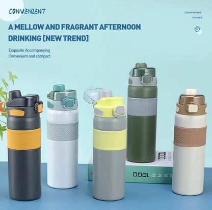 580ml Insulated water bottle for kids with Lid Opening