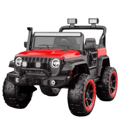 GetBest 4x4 Battery Operated Kids Ride on Jeep with Spring Suspension,