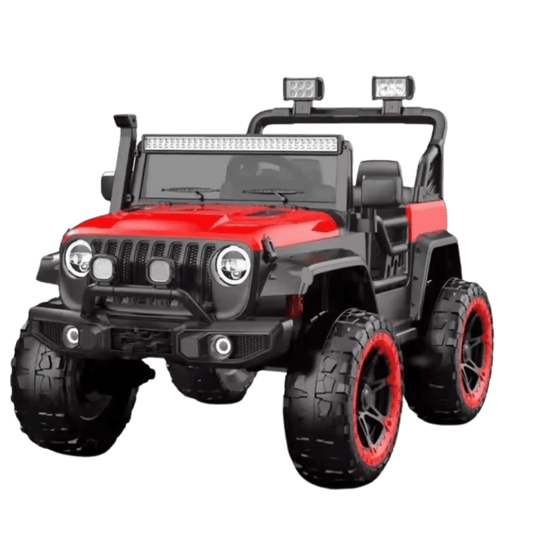 GetBest 4x4 Battery Operated Kids Ride on Jeep with Spring Suspension,