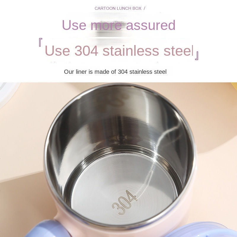 500ml cute design stainless steel cup Portable Stainless Steel Office Cup