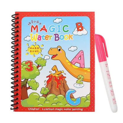 Magic Water Book For Kids With Magical Water Doodle Pen