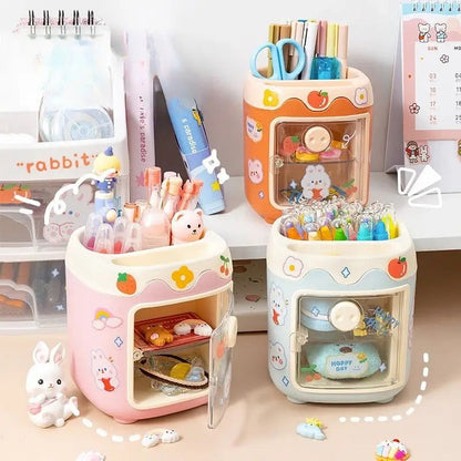 Cartoon Cute Pen Organizer/ Brush and Jewelry Organizer