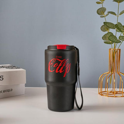 Thermal Mug Coffee 590 ml, Stainless Steel Travel Mug with Leak-Proof Lid, Double-Walled Insulated